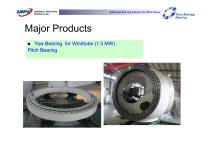 UIPI Yaw & Pitch Slewing Bearing for Wind Turbine application - 20