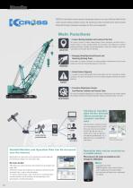 PRODUCTS GUIDE BOOK -CRAWLER CRANES - 14