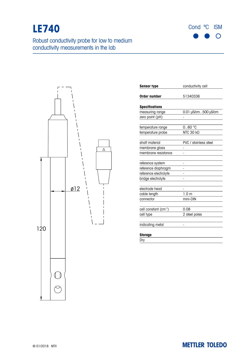 LE740 - METTLER TOLEDO