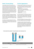 Inline analytical technology for the metal industry: monitoring of pickling and chrome plating baths, emulsion control, monitoring of acid regeneration and electrolytic galvanizing - 9