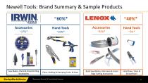 Acquisition of Newell Tools Presentation - 6