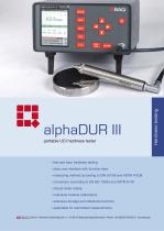 alphaDUR III-1