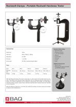 Rockwell-Clamps - Portable Rockwell Hardness Tester - 1