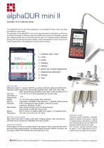 UCI Hardness Tester alphaDUR mini II-2