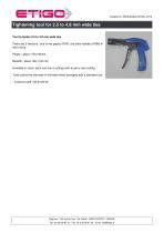 Tightening tool for 2.5 to 4.8 mm wide ties-1