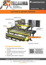 C001 Brick cutter and dryer feeder-1