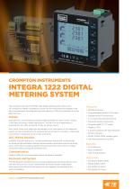 CROMPTON INSTRUMENTS INTEGRA 1222 DIGITAL METERING SYSTEM - 1