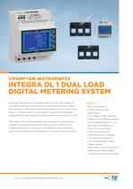 CROMPTON INSTRUMENTS INTEGRA DL 1 DUAL LOAD DIGITAL METERING SYSTEM - 1