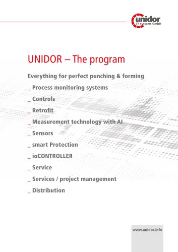 UNIDOR &ndash; The program