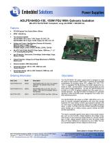 ADLPS104ISO-150 - 150W PSU With Galvanic Isolation - 1