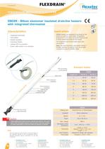 FLEXDRAIN - CSC2K -Silicon elastomer insulated drain-line heaters with integrated thermostat - 1