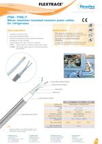 FLEXTRACE - FTSO - Silicon elastomer insulated constant power cables for refrigeration - 1