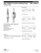 HRC FORM II Current Limiting Fuses - 1