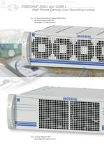 Modular DC Power Systems Tebechop 3000 I and 12000 I-4