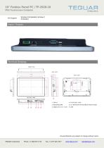 10" FANLESS PANEL PC | TP-2920-10 - 2