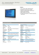 10.1" INDUSTRIAL MONITOR | TD-45-10 - 1