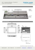 10.1" INDUSTRIAL MONITOR | TD-45-10 - 2