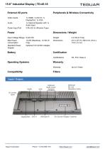 15.6" Industrial Display | TD-45-16 - 2