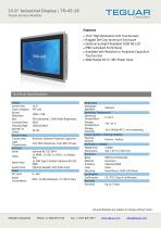 15.6" INDUSTRIAL DISPLAY | TD-45-16-1