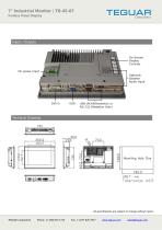 7" INDUSTRIAL MONITOR | TD-45-07 - 2