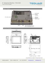 8" INDUSTRIAL MONITOR | TD-45-08 - 2