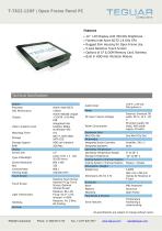 T-7822-12OF | OPEN FRAME PANEL PC - 1