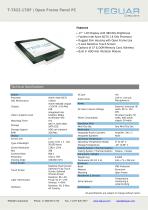 T-7822-17OF | OPEN FRAME PANEL PC - 1