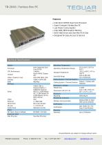 TB-2040 | FANLESS BOX PC-1
