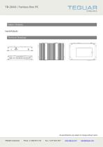 TB-2040 | FANLESS BOX PC - Teguar Computers - PDF Catalogs | Technical ...