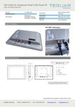 TSX-1620-15 | EXPLOSION PROOF C1D2 PANEL PC - 2