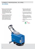 Scrubber dryer 10 to 150 litres - 10