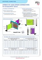 Airmax VS® High-Speed connectors for CompactPCI® serial-2