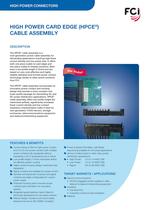 High Power Card Edge (HPCE®) Cable Assdembly - 1