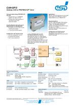Data Sheet CAN-DP/2-1