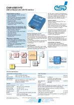 Data Sheet CAN-USB/3-FD-1