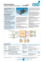 Data Sheet ECS-PCIe/FPGA-1