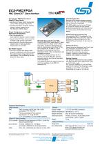 Data Sheet ECS-PMC/FPGA-1