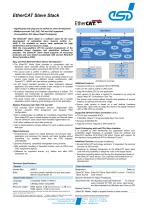Data Sheet EtherCAT Slave Stack-1