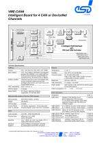 Data Sheet VME-CAN4-2