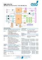 Data Sheet VME-CPU/T10-2