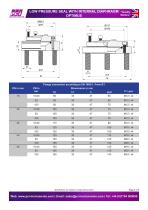 Low Pressure Seal with Internal Diaphragm OPTIMUS - 4