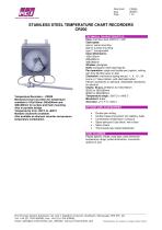 Pressure and Temperature Chart Recorder - 1
