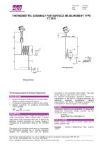 Thermocouple & RTD Assembly for Surface Measurement Type-1