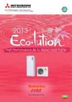 2013 Eco.lution High Performance Air to Water Heat Pump