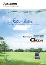 Eco.lution Commercial use Heat pump water heater - 1