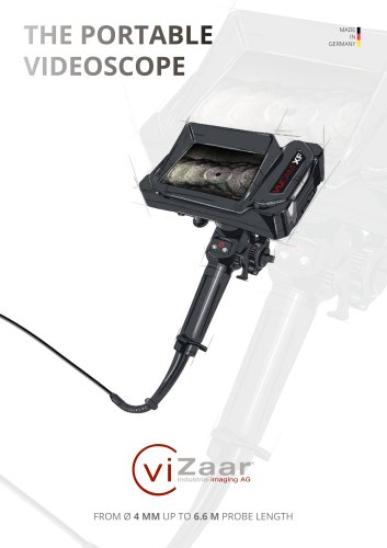 THE PORTABLE VIDEOSCOPE VUCAM&reg; XF/XF+