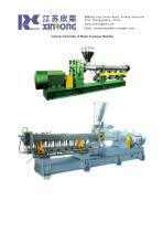 Analysis of Extruder of Plastic Extrusion Machines - 1