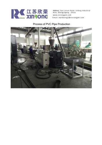 Process of PVC Pipe Production