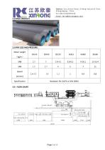 xinrong PE double wall corrugated pipe line - 3