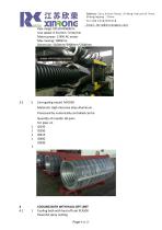 xinrong PE double wall corrugated pipe line - 9